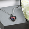 My Daughter, You are Amazing, Silver or Gold Finished Heart Shaped Necklace (Beach Deck Edition) - podprintz.com