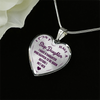 I DON'T HAVE A STEPDAUGHTER, BORN BEFORE I MET HER, SILVER OR GOLD FINISHED HEART SHAPED NECKLACE AND BANGLE BRACELET (PURPLE ON TRANSPARENT) EO - podprintz.com