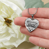 I DON'T HAVE A STEPDAUGHTER, SILVER OR GOLD FINISHED HEART SHAPED NECKLACE AND BANGLE BRACELET (BLACK ON TRANSPARENT) EO - podprintz.com