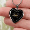 Thank You Mom Silver or Gold Finished Necklace (Engraving Option) - podprintz.com