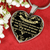 My Daughter, You are Precious (Yellow on Black) - Silver Finished Heart Bangle Bracelet - podprintz.com