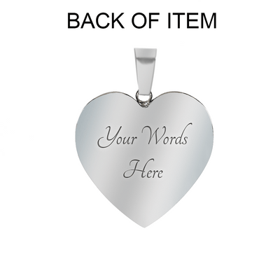 I DON'T HAVE A STEPDAUGHTER, BORN BEFORE I MET HER, SILVER OR GOLD FINISHED HEART SHAPED NECKLACE AND BANGLE BRACELET (BLACK ON TRANSPARENT) EO - podprintz.com