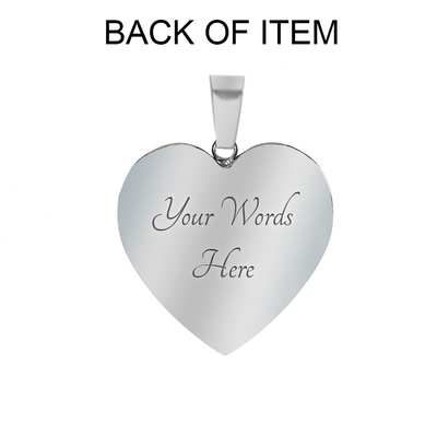 Daddy Loves You, Never Forget, Silver or Gold Finished Necklace or Bangle Bracelet (Engraving Option) - podprintz.com