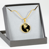 My World 18K Gold Finished Necklace or Bangle Bracelet - podprintz.com