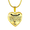 MY DAUGHTER YOU ARE PRECIOUS, SUNSHINE, JOY LOVE DAD - SILVER AND GOLD FINISHED HEART SHAPED NECKLACE AND BANGLE BRACELET (BLACK ON TRANSPARENT) EO - podprintz.com