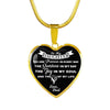 MY DAUGHTER YOU ARE PRECIOUS, SUNSHINE, JOY LOVE DAD - SILVER AND GOLD FINISHED HEART SHAPED NECKLACE AND BANGLE BRACELET (WHITE ON BLACK) EO - podprintz.com