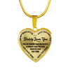 Daddy Loves You Necklace or Bracelet, Gold or Silver, Laser Engrave Option - podprintz.com