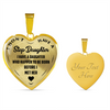 I DON'T HAVE A STEPDAUGHTER, BORN BEFORE I MET HER, SILVER OR GOLD FINISHED HEART SHAPED NECKLACE AND BANGLE BRACELET (BLACK ON TRANSPARENT) EO - podprintz.com