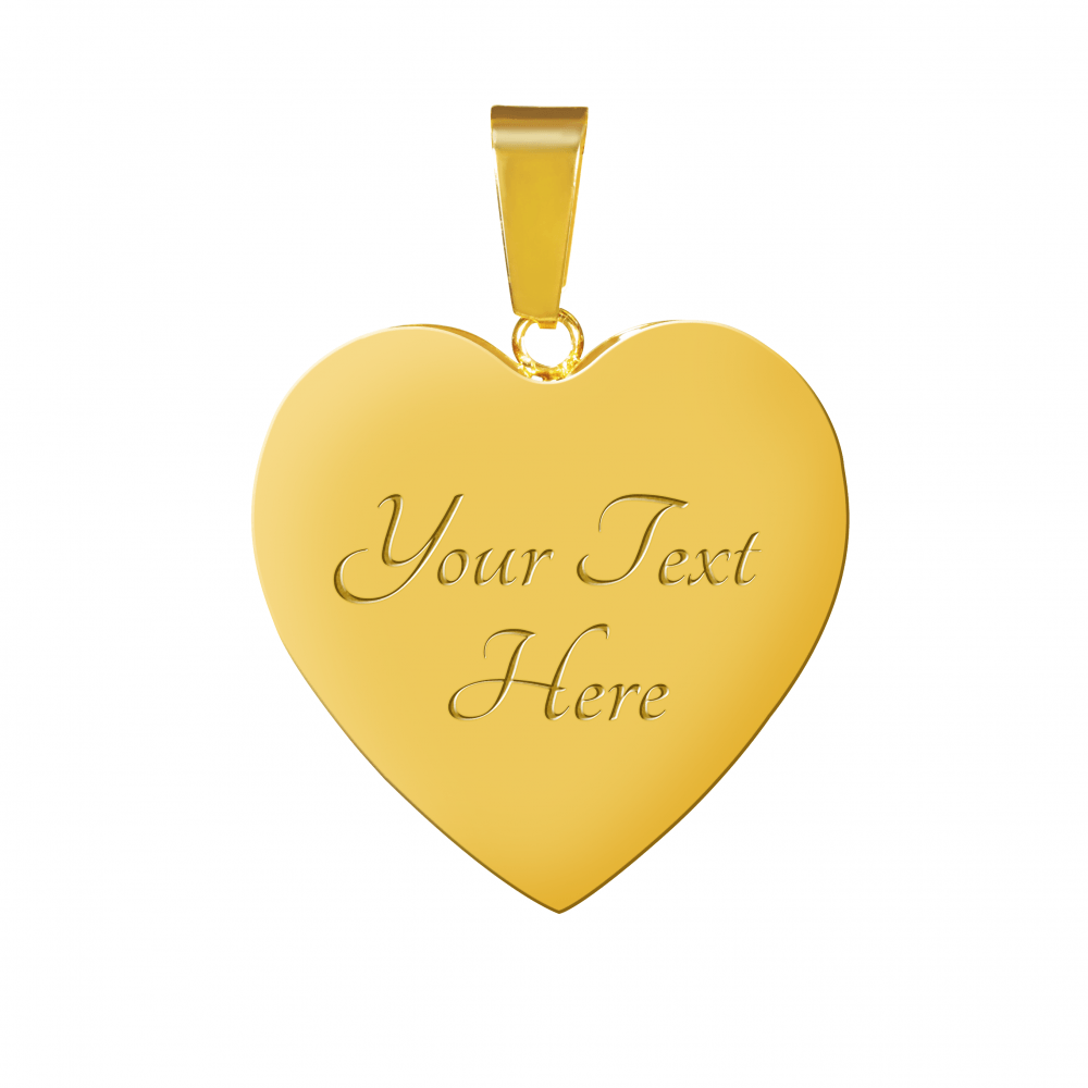 I DON'T HAVE A STEPDAUGHTER, SILVER OR GOLD FINISHED HEART SHAPED NECKLACE AND BANGLE BRACELET (BLACK ON TRANSPARENT) EO - podprintz.com