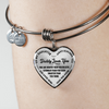 Daddy Loves You Father/Daughter Necklace Black on Transparent - podprintz.com