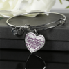 Daddy Loves You, Never Forget, Silver or Gold Finished Necklace or Bangle Bracelet (Engraving Option) - podprintz.com