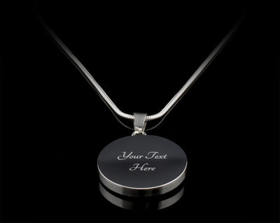 My Son, My World, The Firefighter Silver or Gold Finished Necklace or Bangle Bracelet (Engraving Option) - podprintz.com