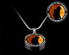 My Son, My World, The Firefighter Silver or Gold Finished Necklace or Bangle Bracelet (Engraving Option) - podprintz.com