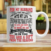 I BELIEVE THAT GOD SENT YOU - HUSBAND COFFEE MUG - podprintz.com
