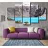 Laguna 69 Peru 5 Piece Canvas Wall Art (Made in the USA) - podprintz.com