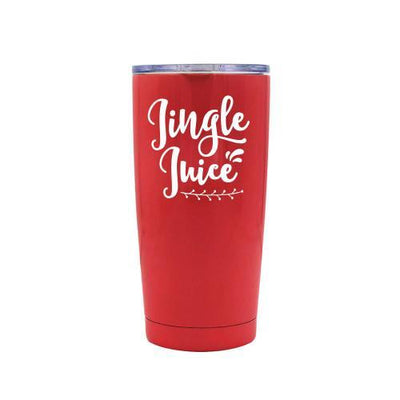 JINGLE JUICE - RED STAINLESS STEEL MUG - podprintz.com