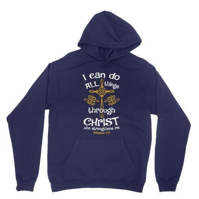 Philippians 4:13 Bible Quote Shirts and Hoodies - podprintz.com