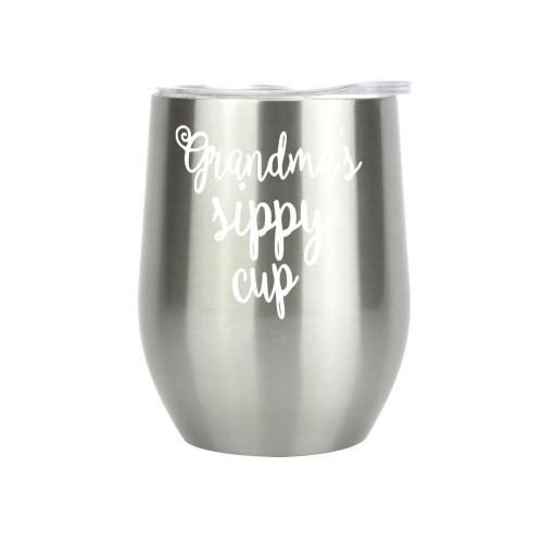 Grandma's Sippy Cup - Stainless Steel Mug - podprintz.com