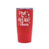 Pour The Holiday Cheer - Red Stainless Steel Mug - podprintz.com