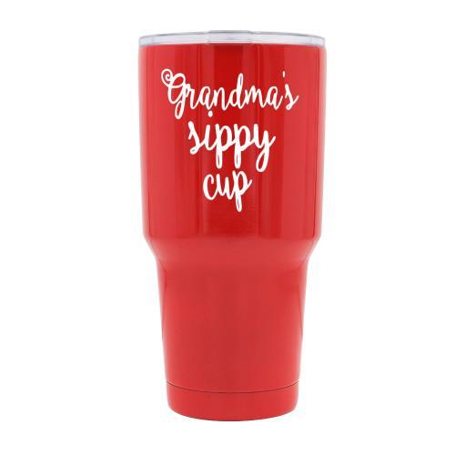 Grandma's Sippy Cup - Stainless Steel Mug - podprintz.com