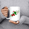 MAYBE CHRISTMAS DOESN'T COME FROM A STORE, MAYBE CHRISTMAS PERHAPS MEANS A LITTLE BUT MORE - GRINCH WHITE COFFEE MUG - podprintz.com