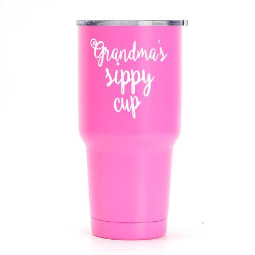 Grandma's Sippy Cup - Stainless Steel Mug - podprintz.com