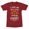 Philippians 4:13 Bible Quote Shirts and Hoodies - podprintz.com