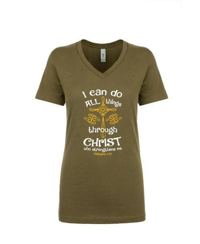 Philippians 4:13 Bible Quote Shirts and Hoodies - podprintz.com