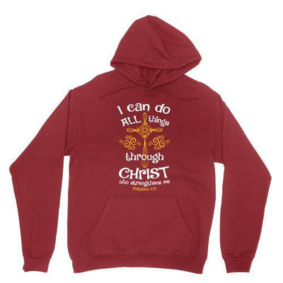 Philippians 4:13 Bible Quote Shirts and Hoodies - podprintz.com