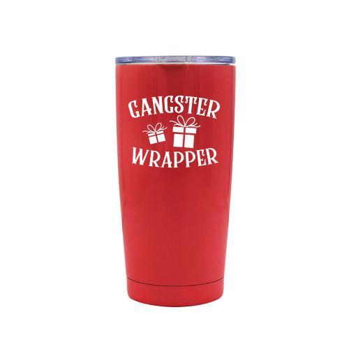 Gangster Wrapper - Red Stainless Steel Mug - podprintz.com