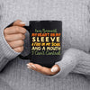 I WAS BORN WITH MY HEART ON MY SLEEVE, A FIRE IN MY SOUL AND A MOUTH I CAN'T CONTROL - COFFEE MUG - podprintz.com