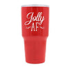 Jolly AF - Red Stainless Steel Mug - podprintz.com