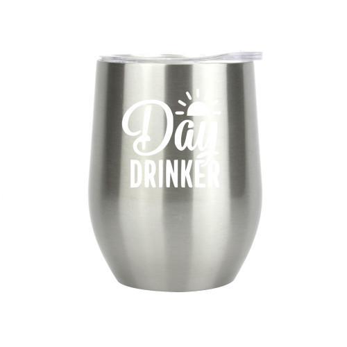 Day Drinker - Stainless Steel Mug - podprintz.com
