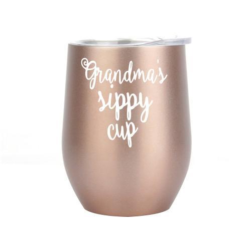 Grandma's Sippy Cup - Stainless Steel Mug - podprintz.com