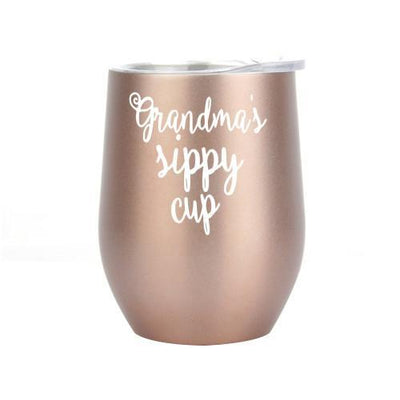Grandma's Sippy Cup - Stainless Steel Mug - podprintz.com