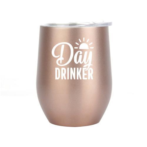 Day Drinker - Stainless Steel Mug - podprintz.com