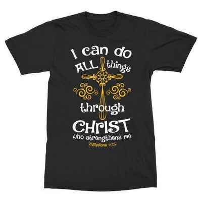 Philippians 4:13 Bible Quote Shirts and Hoodies - podprintz.com