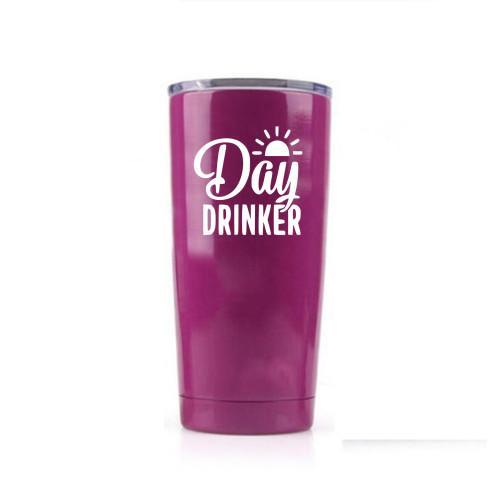 Day Drinker - Stainless Steel Mug - podprintz.com